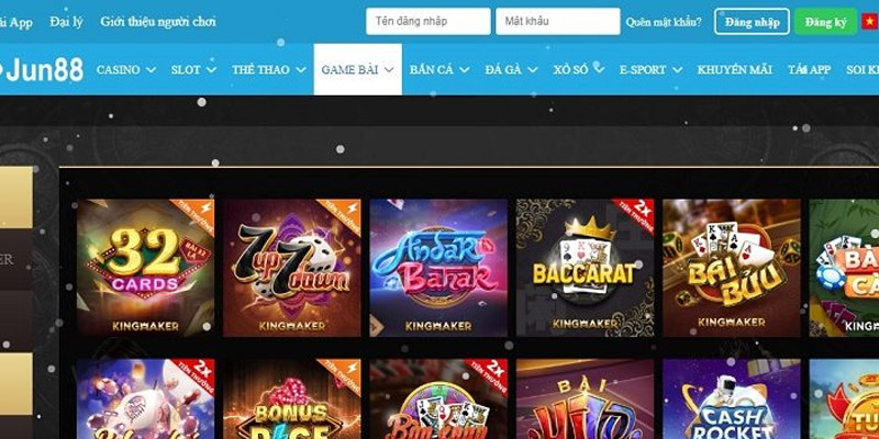 Casino JUN88 uy tín số 1 tại Việt Nam 2022