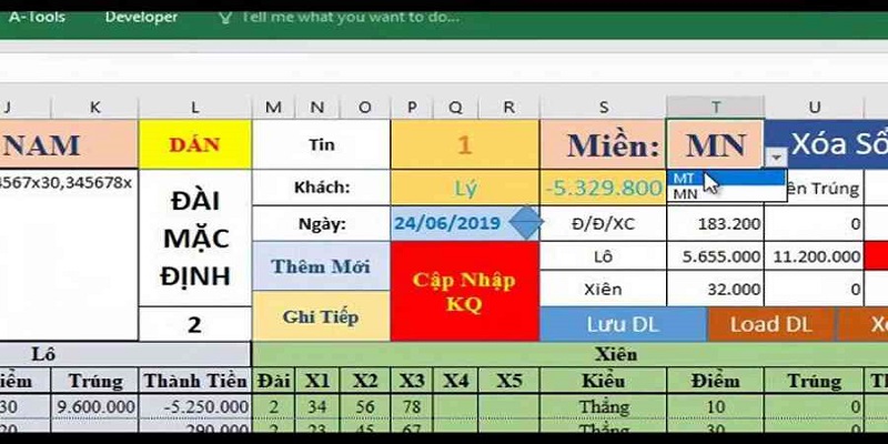 Huong dan tao bang trong phan mem tinh lo de bang excel de dang nhat