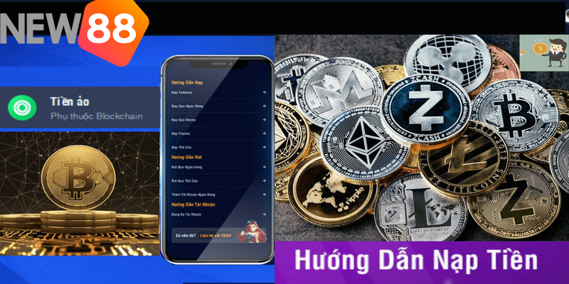 Hướng dẫn nạp tiền USDT tại nhà cái New88